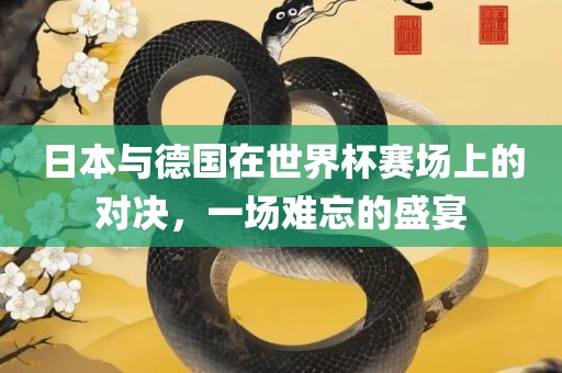 日本与德国在世界杯赛场上的对决，一场难忘的盛宴