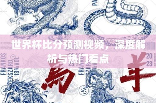世界杯比分预测视频，深度解析与热门看点