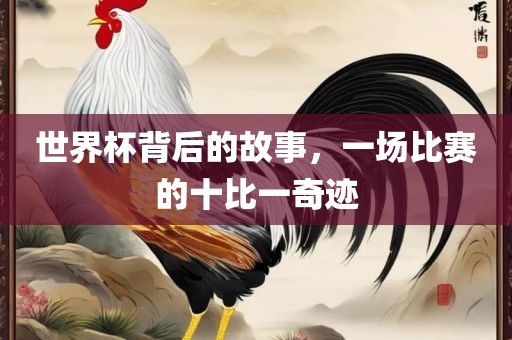 世界杯背后的故事，一场比赛的十比一奇迹