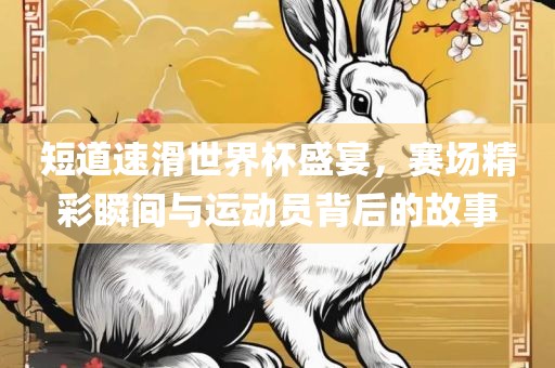 短道速滑世界杯盛宴，赛场精彩瞬间与运动员背后的故事