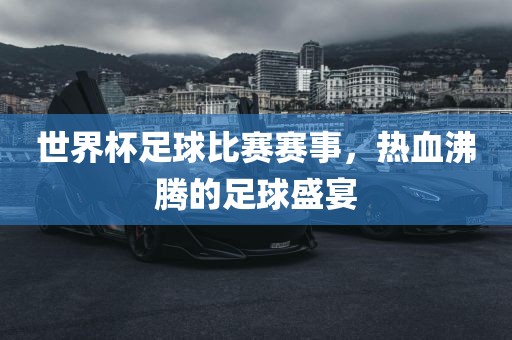 世界杯足球比赛赛事，热血沸腾的足球盛宴