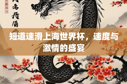 短道速滑上海世界杯，速度与激情的盛宴
