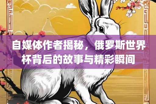 自媒体作者揭秘，俄罗斯世界杯背后的故事与精彩瞬间