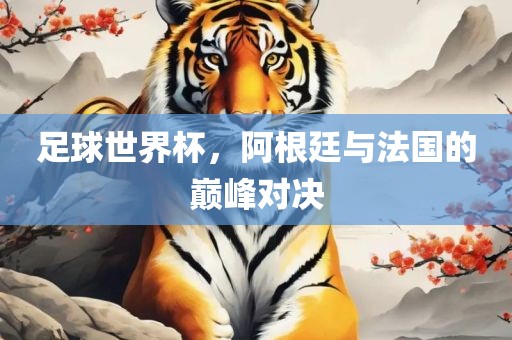 足球世界杯，阿根廷与法国的巅峰对决