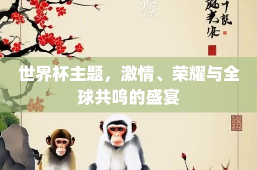 世界杯主题，激情、荣耀与全球共鸣的盛宴