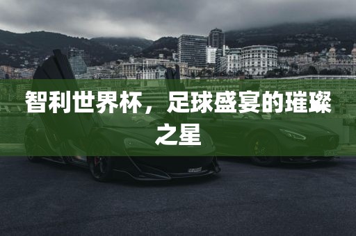 智利世界杯，足球盛宴的璀璨之星