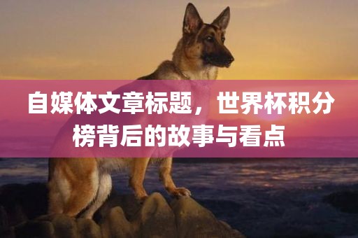 自媒体文章标题，世界杯积分榜背后的故事与看点