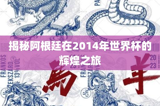 揭秘阿根廷在2014年世界杯的辉煌之旅