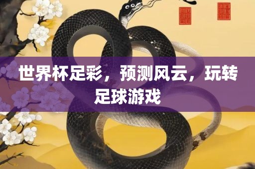 世界杯足彩，预测风云，玩转足球游戏