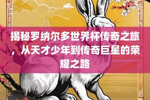 揭秘罗纳尔多世界杯传奇之旅，从天才少年到传奇巨星的荣耀之路