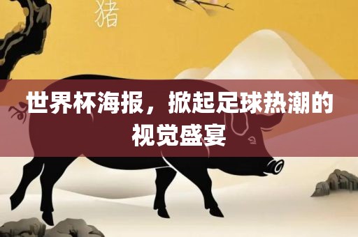 世界杯海报，掀起足球热潮的视觉盛宴