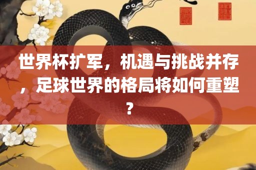 世界杯扩军，机遇与挑战并存，足球世界的格局将如何重塑？