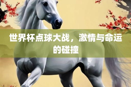 世界杯点球大战，激情与命运的碰撞