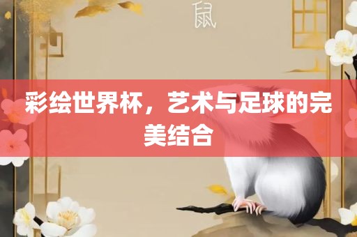彩绘世界杯，艺术与足球的完美结合