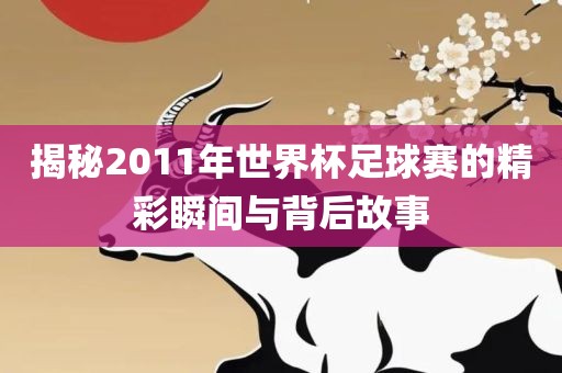 揭秘2011年世界杯足球赛的精彩瞬间与背后故事