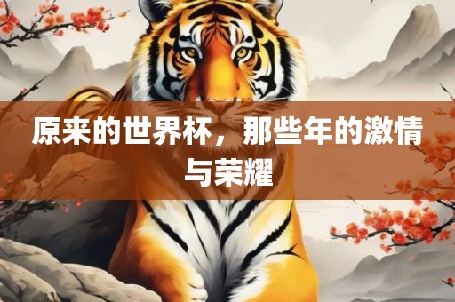 原来的世界杯，那些年的激情与荣耀
