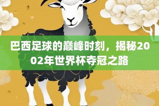 巴西足球的巅峰时刻，揭秘2002年世界杯夺冠之路