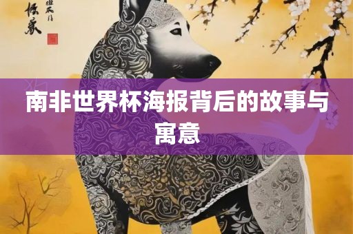 南非世界杯海报背后的故事与寓意