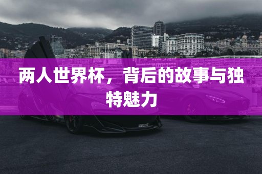 两人世界杯，背后的故事与独特魅力