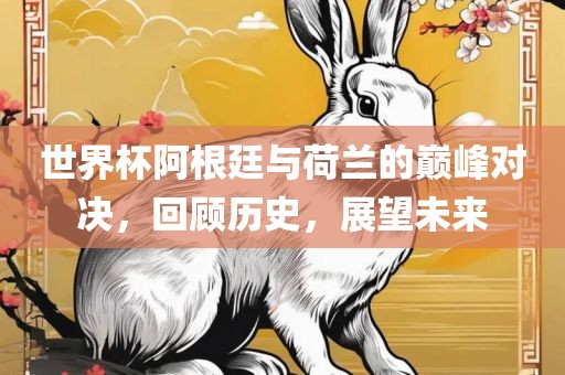 世界杯阿根廷与荷兰的巅峰对决，回顾历史，展望未来