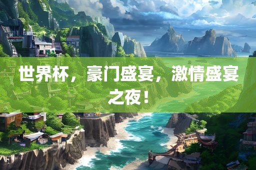 世界杯，豪门盛宴，激情盛宴之夜！