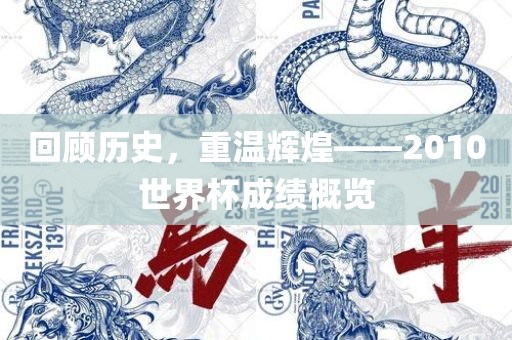 回顾历史，重温辉煌——2010世界杯成绩概览