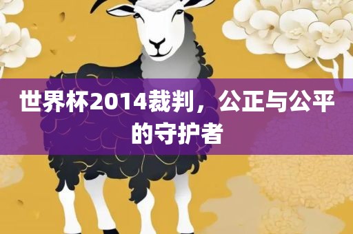 世界杯2014裁判，公正与公平的守护者