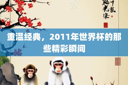 重温经典，2011年世界杯的那些精彩瞬间
