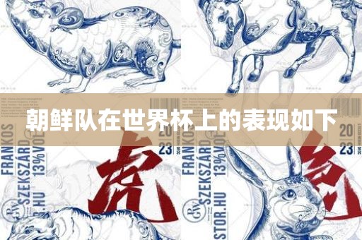 朝鲜队在世界杯上的表现如下