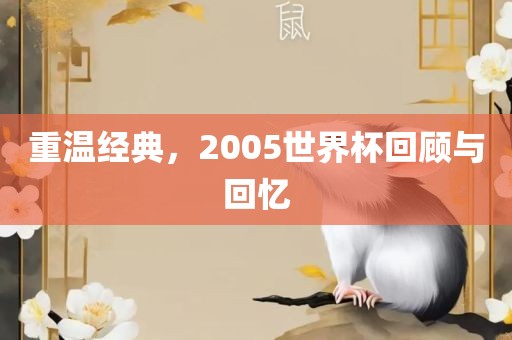 重温经典，2005世界杯回顾与回忆