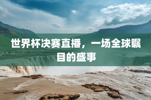 世界杯决赛直播，一场全球瞩目的盛事