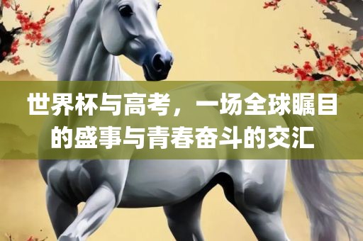 世界杯与高考，一场全球瞩目的盛事与青春奋斗的交汇