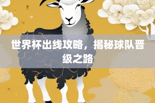 世界杯出线攻略，揭秘球队晋级之路
