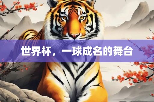 世界杯，一球成名的舞台