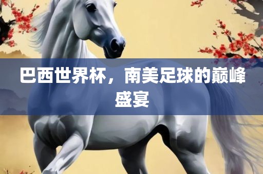 巴西世界杯，南美足球的巅峰盛宴