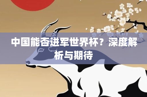 中国能否进军世界杯？深度解析与期待
