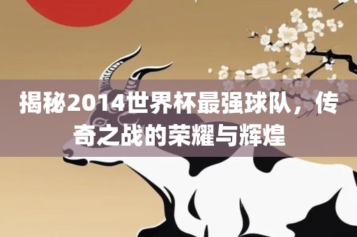 揭秘2014世界杯最强球队，传奇之战的荣耀与辉煌