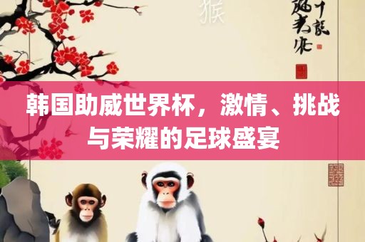 韩国助威世界杯，激情、挑战与荣耀的足球盛宴