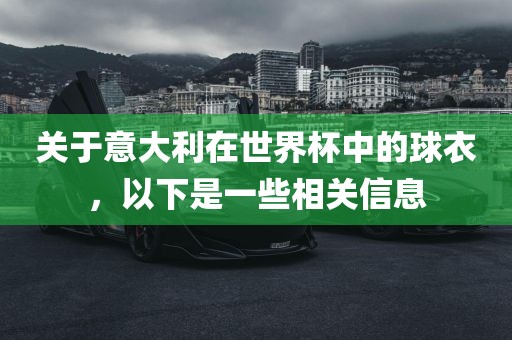 关于意大利在世界杯中的球衣，以下是一些相关信息