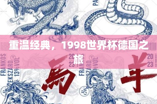 重温经典，1998世界杯德国之旅