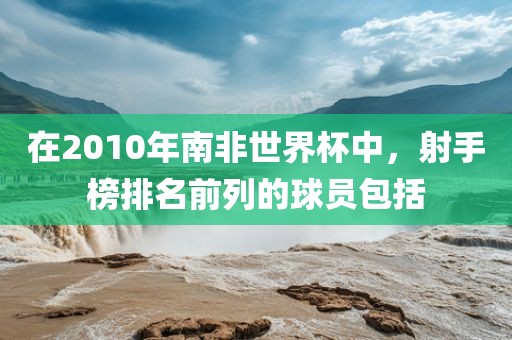 在2010年南非世界杯中，射手榜排名前列的球员包括