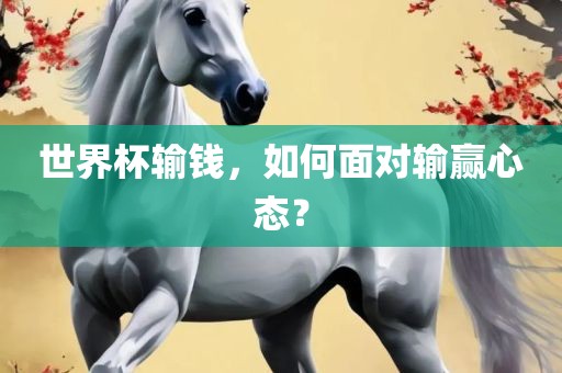 世界杯输钱，如何面对输赢心态？