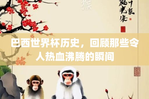 巴西世界杯历史，回顾那些令人热血沸腾的瞬间