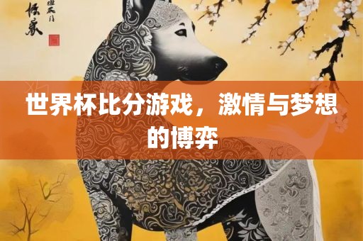 世界杯比分游戏，激情与梦想的博弈