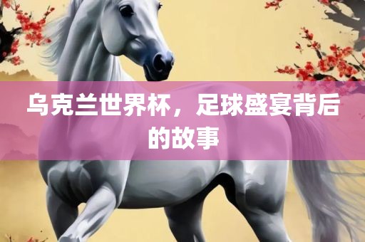 乌克兰世界杯，足球盛宴背后的故事