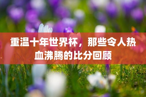重温十年世界杯，那些令人热血沸腾的比分回顾
