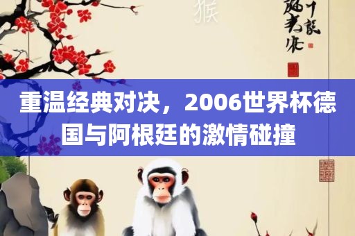 重温经典对决，2006世界杯德国与阿根廷的激情碰撞