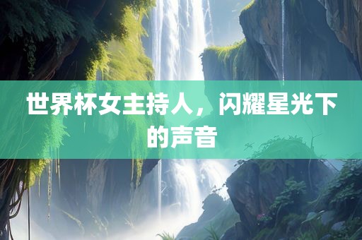 世界杯女主持人，闪耀星光下的声音
