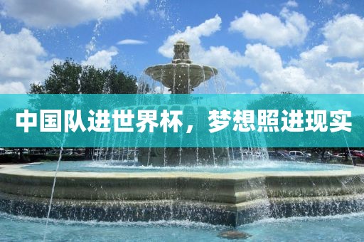 中国队进世界杯，梦想照进现实