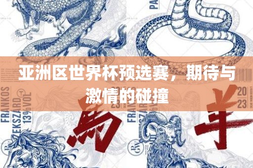 亚洲区世界杯预选赛，期待与激情的碰撞